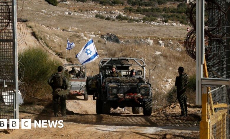 Israel expanded settlements in the Golan Heights after the fall of Assad