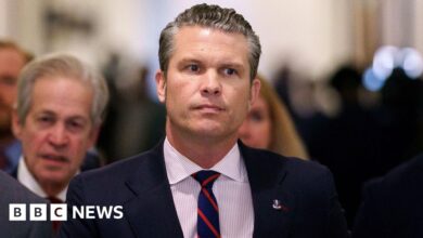 Hegseth objected after it was reported that Trump could replace him with DeSantis