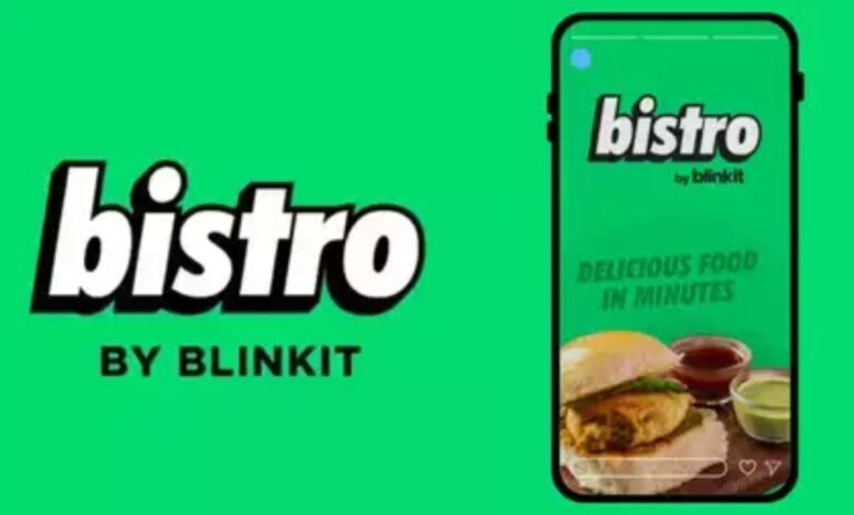 Blinkit launches 'Bistro' app to compete in 10-minute food delivery race with rivals