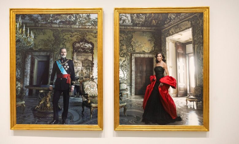 Annie Leibovitz's breathtaking portraits of the King and Queen of Spain are officially on display