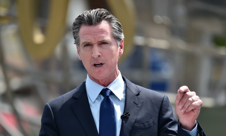 Gavin Newsom officially launched California's fight against Donald Trump