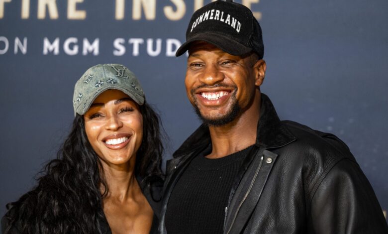 Jonathan Majors & Meagan Good Shut Down The Internet With Jaw-Dropping Abs