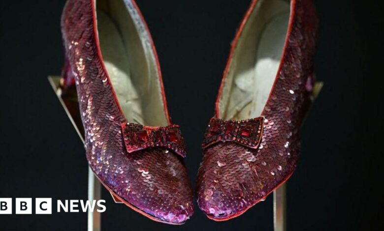 Dorothy's ruby ​​slippers from The Wizard of Oz sold for $28 million