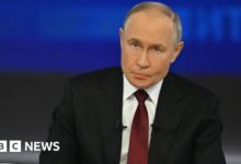 I should have invaded Ukraine sooner, Putin told Russians on television