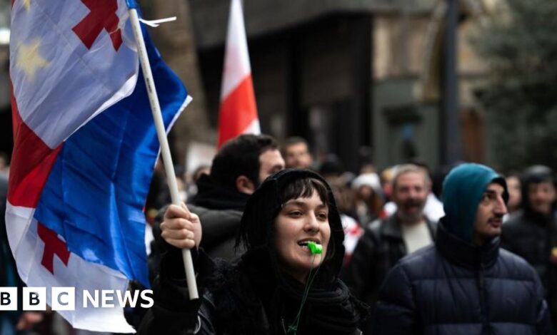 The crisis in Georgia deepened when former football player Kavelashvili was elected president