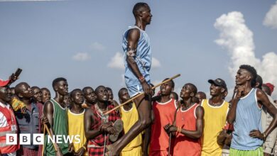 Warriors, water and white horses: Photos of the week