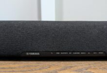 This mid-range soundbar from Yamaha holds its own against systems costing twice as much