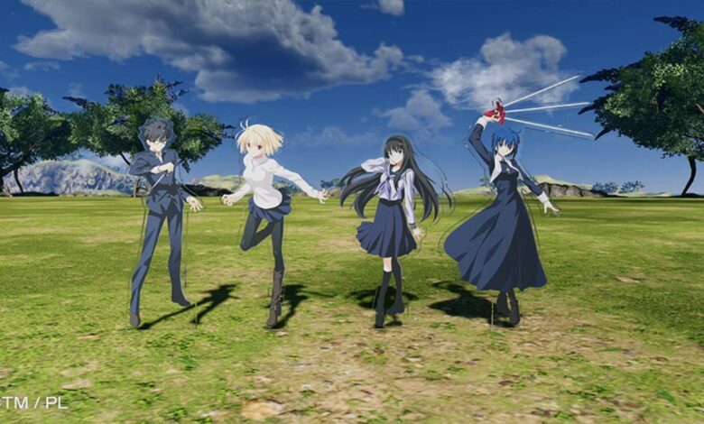 Tsukihime Characters Appear in PSO2 New Genesis Melty Blood Collab