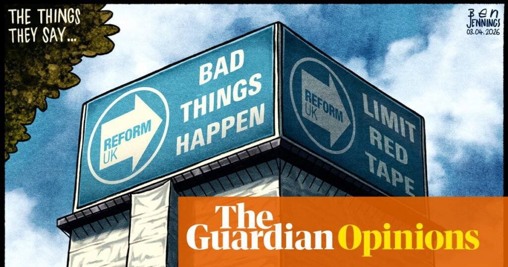 Ben Jennings on the sacking of Reform’s housing spokesperson – cartoon