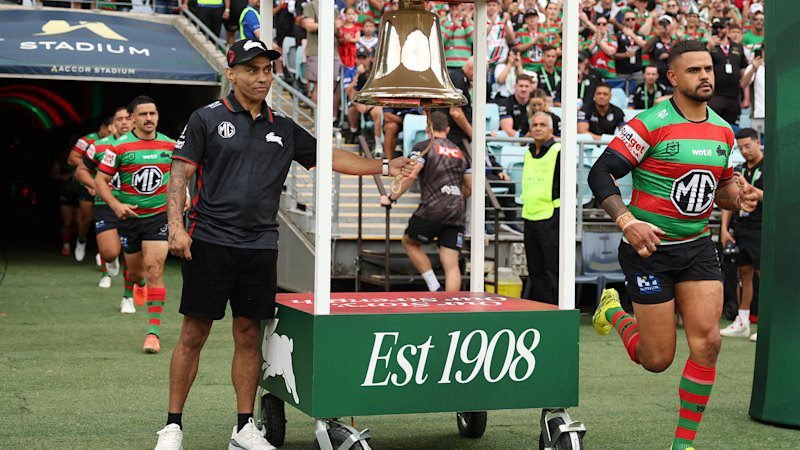 Johnston echoes Merritt’s brilliance as Rabbitohs pay tribute to cancer-stricken club great